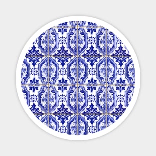Azulejo — Portuguese tilework #17 Magnet